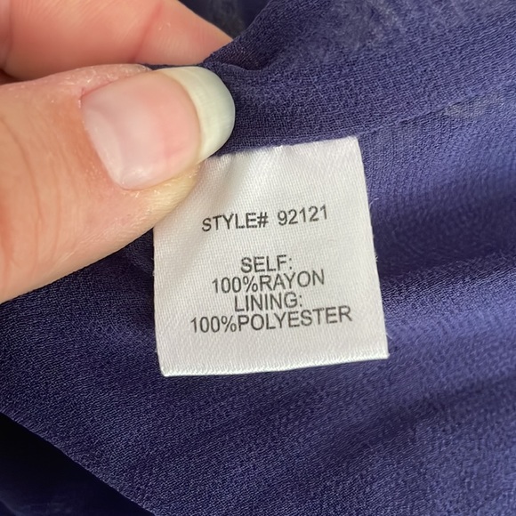 Skies are Blue/Stitch Fix Floral Lace Front Shift Dress - Picture 7 of 8